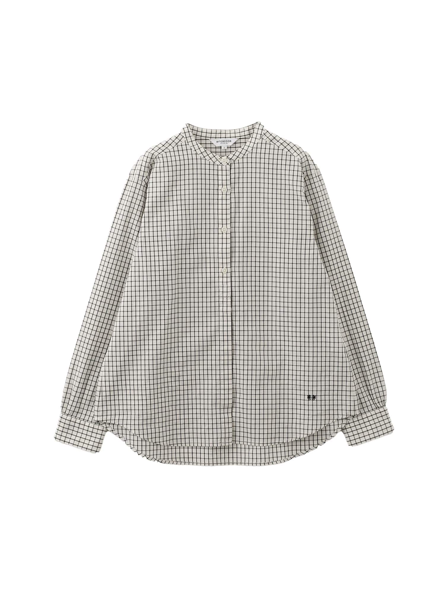 McGREGOR【ウィメンズ】アムンゼン前開きブラウス(M アイボリー  