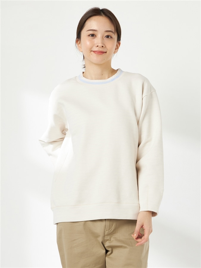 McGREGOR<ウィメンズ>コクーンシルエットスウェット ナチュラル M