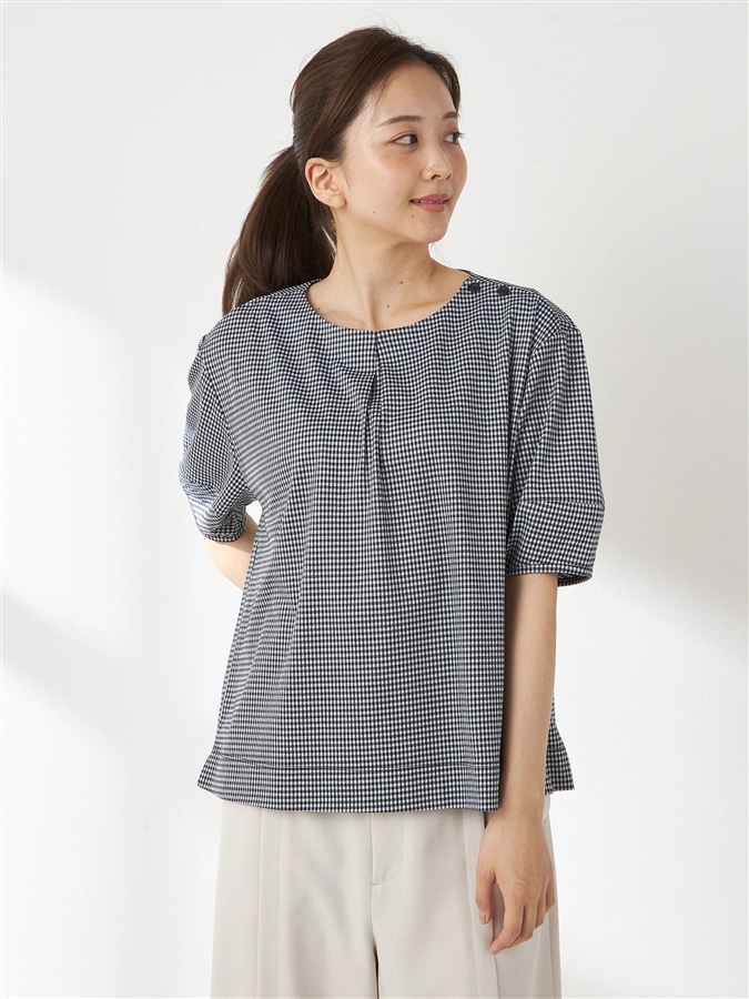 McGREGOR<ウィメンズ>【接触冷感】アーネストプルオーバー ブラック L