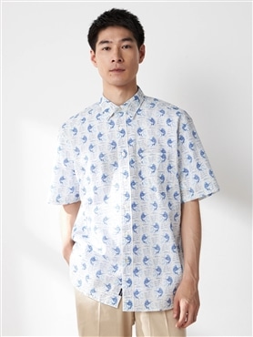 McGREGOR<メンズ>リゾート柄シャツ（カジキ）
