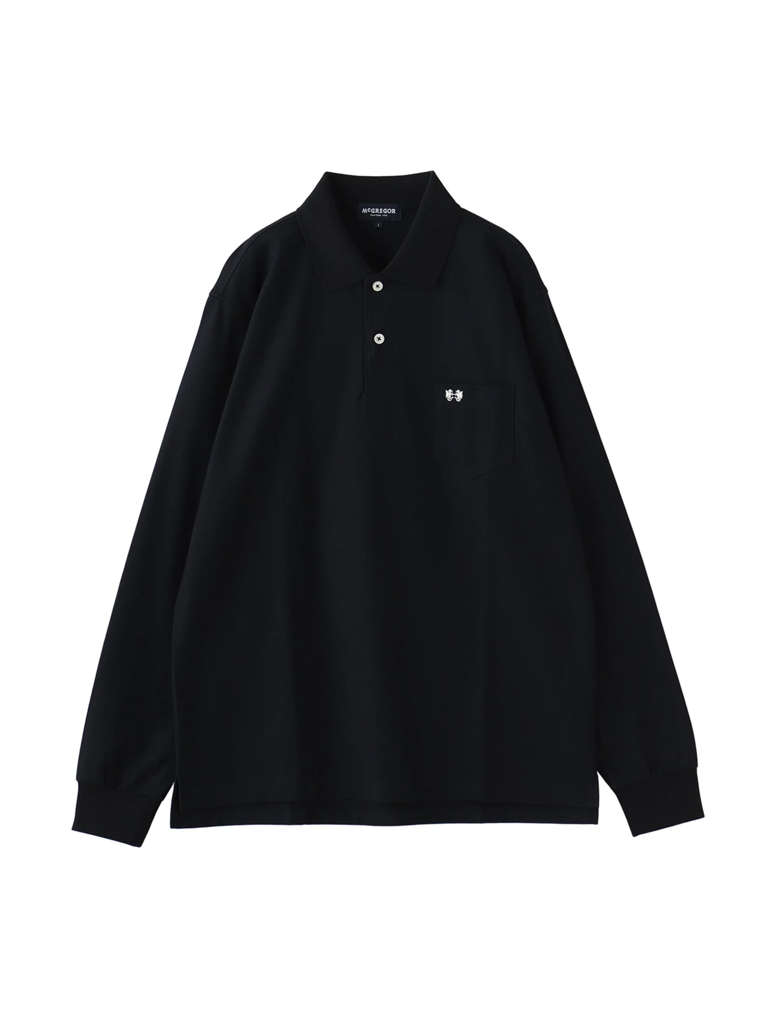 McGREGOR【メンズ】定番フィスコ長袖ポロ