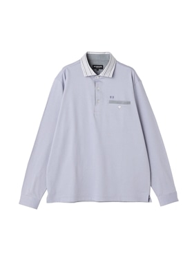 McGREGOR<メンズ>コットンピケ薄長袖ポロ