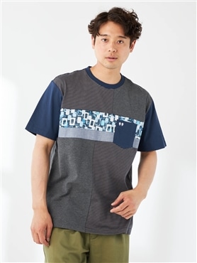 McGREGOR<メンズ>ブロッキングTシャツ