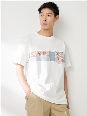 McGREGOR<メンズ>アーカイブリゾート胸切替Ｔシャツ