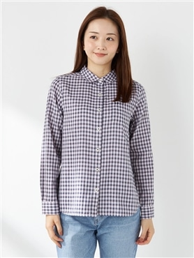 McGREGOR<ウィメンズ>二重織ガーゼレギュラーシャツ