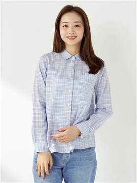 McGREGOR<ウィメンズ>二重織ガーゼレギュラーシャツ