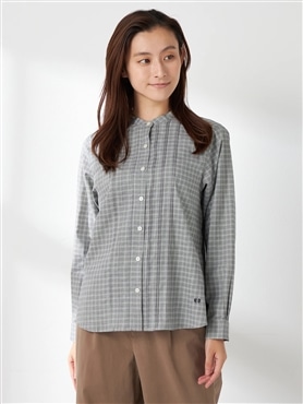 McGREGOR<ウィメンズ>６０ツイルバンドカラーシャツ