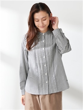 McGREGOR<ウィメンズ>６０ツイルバンドカラーシャツ