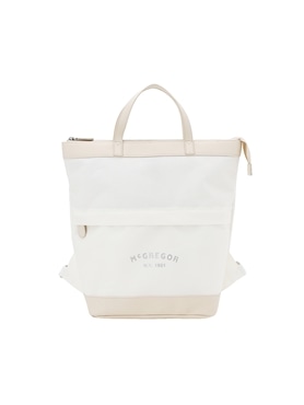 McGREGOR<ウィメンズ>ポリ帆布トリミングリュック