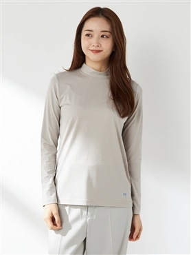 McGREGOR<ウィメンズ>ベア天竺プチハイネックプルオーバー