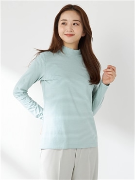 McGREGOR<ウィメンズ>ベア天竺プチハイネックプルオーバー