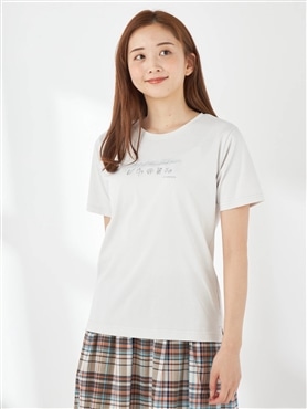 McGREGOR<ウィメンズ>天竺プリントTシャツ