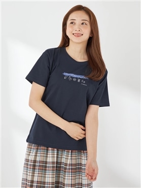 McGREGOR<ウィメンズ>天竺プリントTシャツ