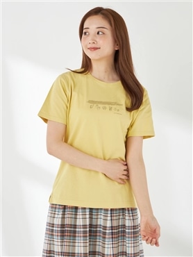 McGREGOR<ウィメンズ>天竺プリントTシャツ