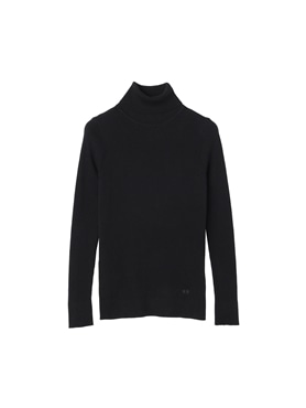 McGREGOR<ウィメンズ>インディアンコットンリブタートル無地