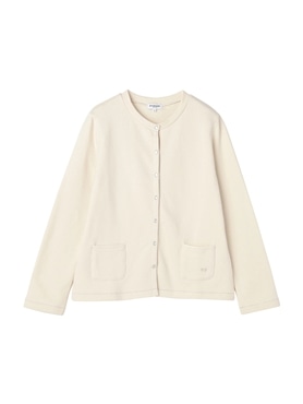 McGREGOR<ウィメンズ>裏起毛スナップボタンカーディガン