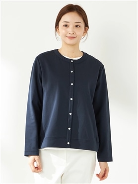 McGREGOR<ウィメンズ>クルーカーディガン