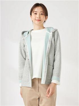 McGREGOR<ウィメンズ>ダンボールスナップパーカー