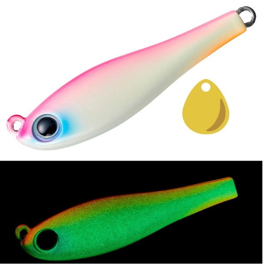 コーモラン シーバスルアー メタルマジック.ショア 30g シングルフック #A173 ピンクバックグロー