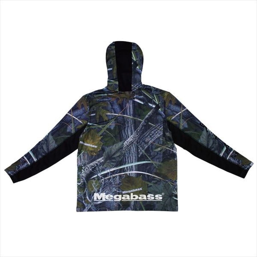メガバス GAME HOODIE(ゲームフーディ) REAL CAMO(リアルカモ) (XS)