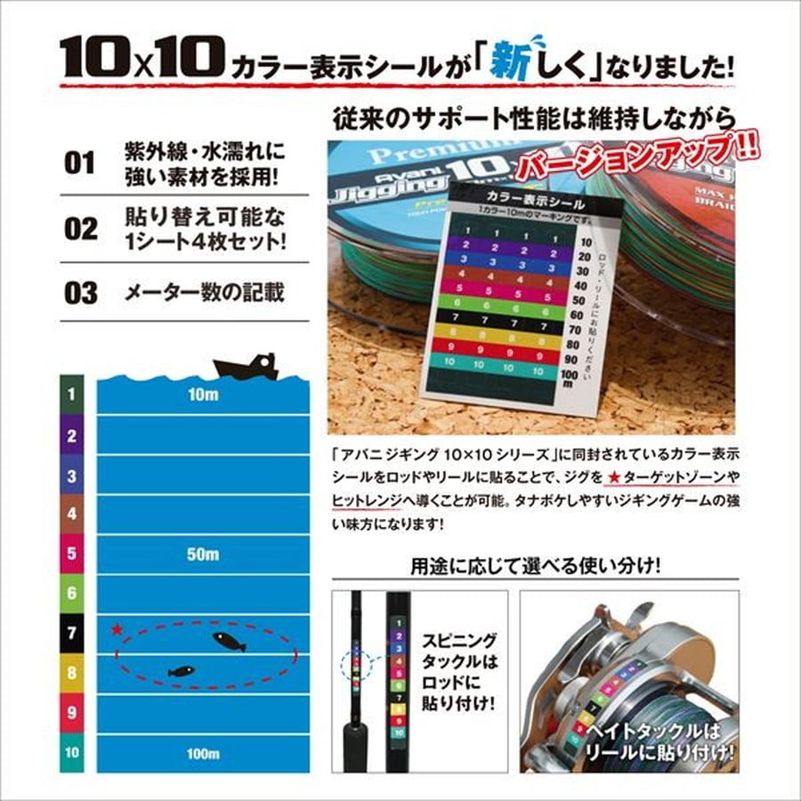 バリバス PEライン アバニジギング 10X10 MAXパワーX8 1200m 4号