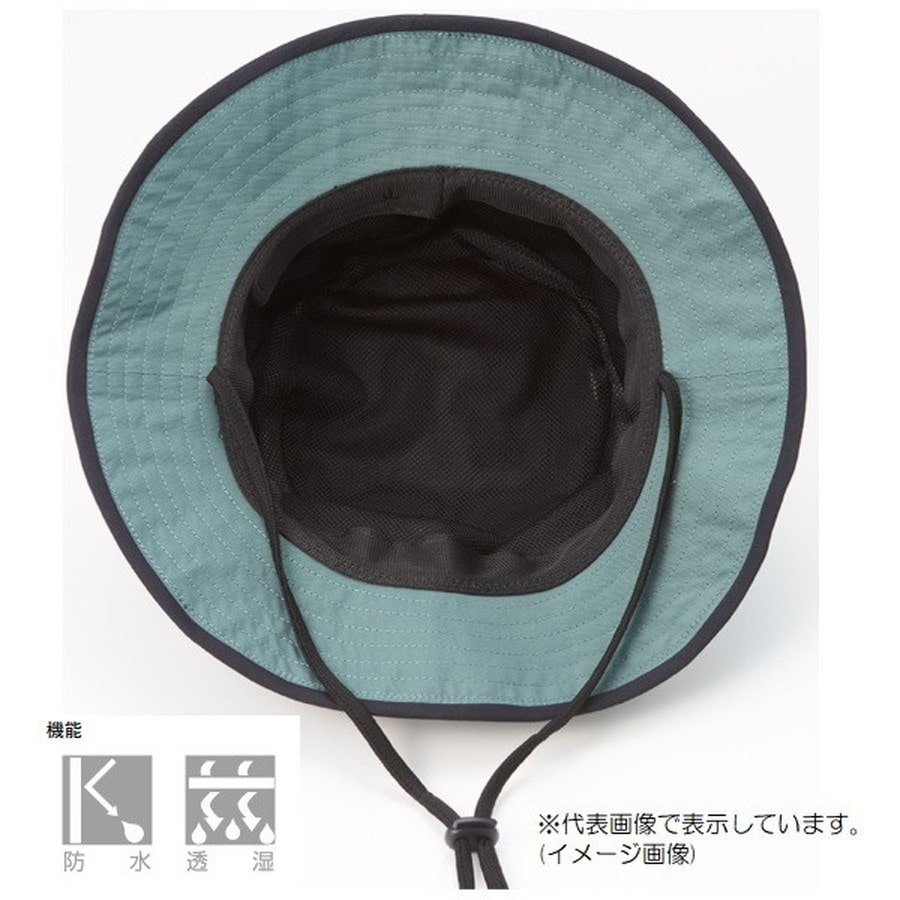 双進 帽子 7719 RBB WPライトハット チャコール