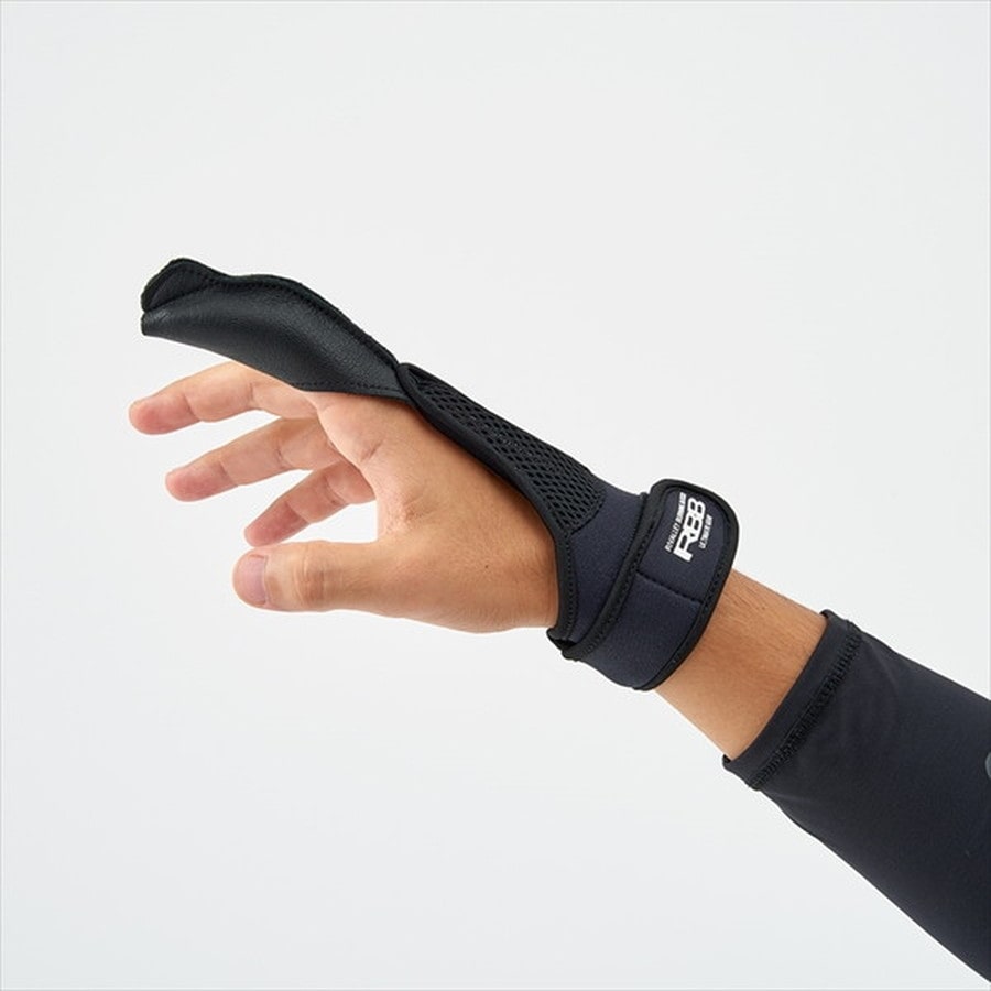 リバレイ 7724RBB フィンガープロテクター ブラック L (24年春夏モデル)