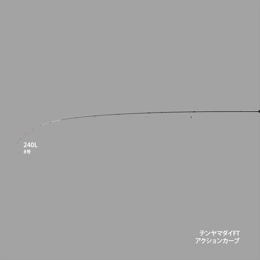アルファタックル 一つテンヤ竿 テンヤマダイ FT 240L