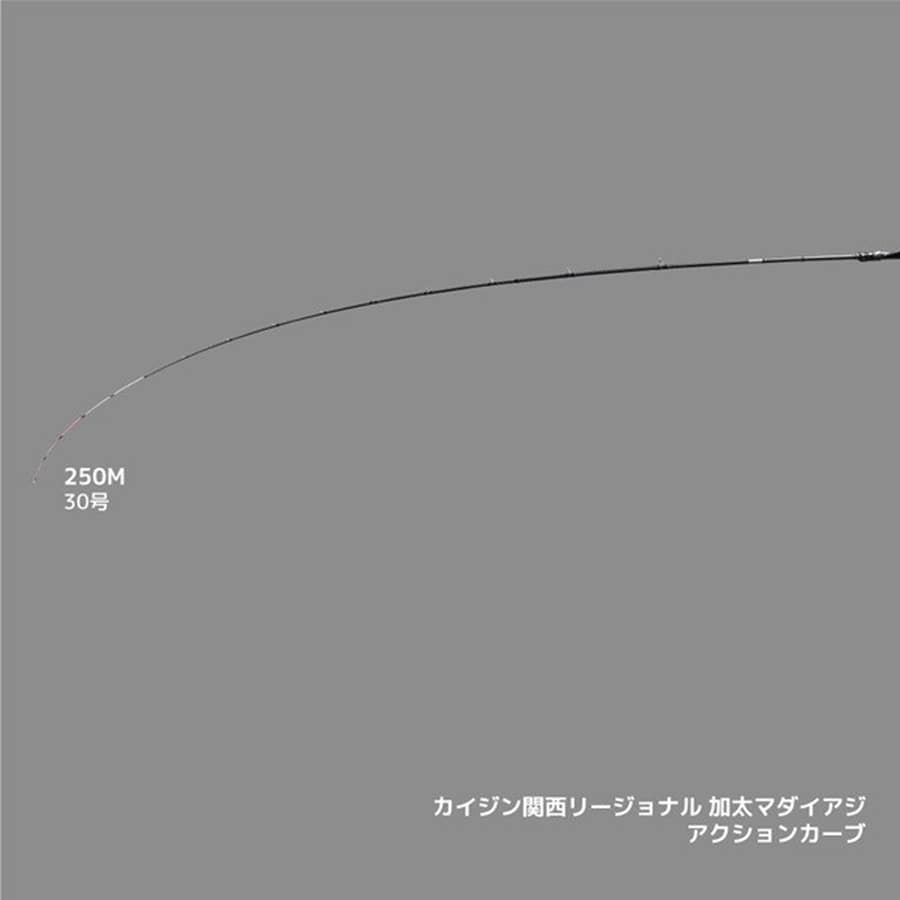 アルファタックル 船竿 kaijin関西リージョナル 加太マダイアジ 250M(ベイト/2ピース)