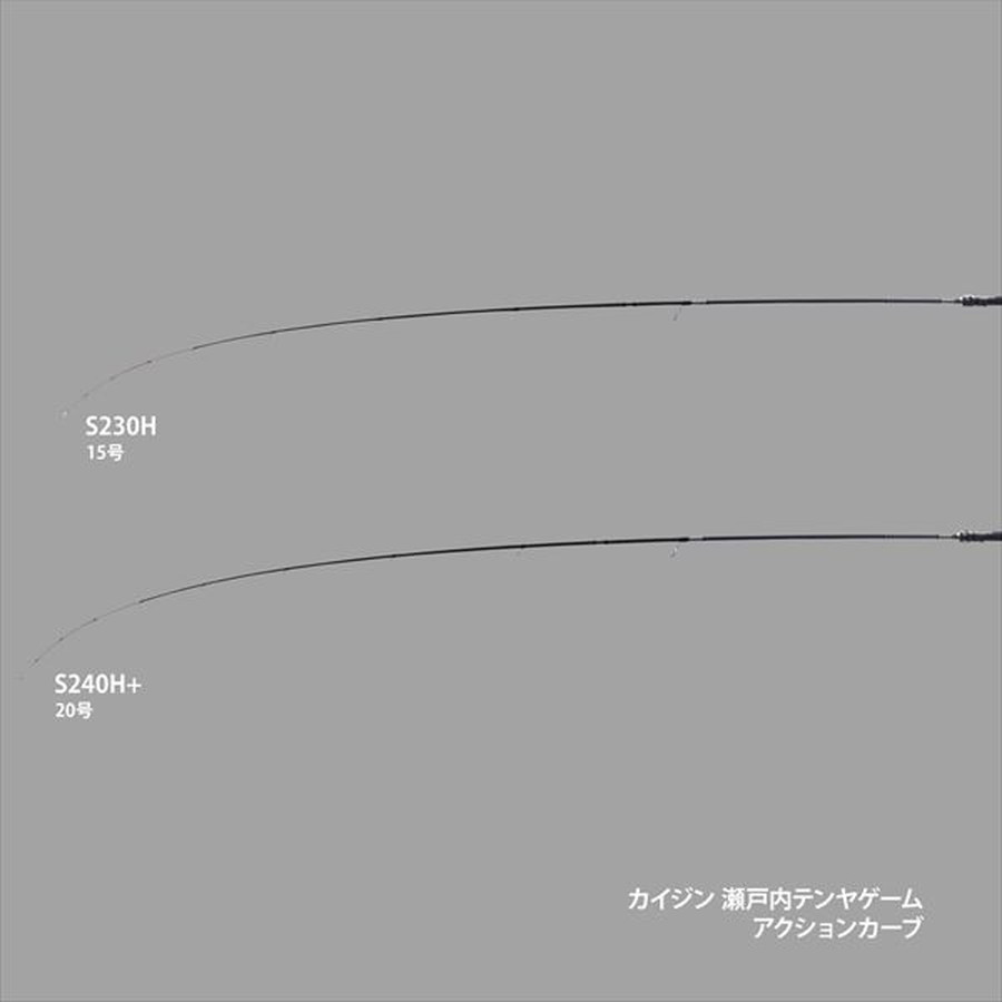 アルファタックル 一つテンヤ竿 カイジン瀬戸内テンヤゲーム S240H+