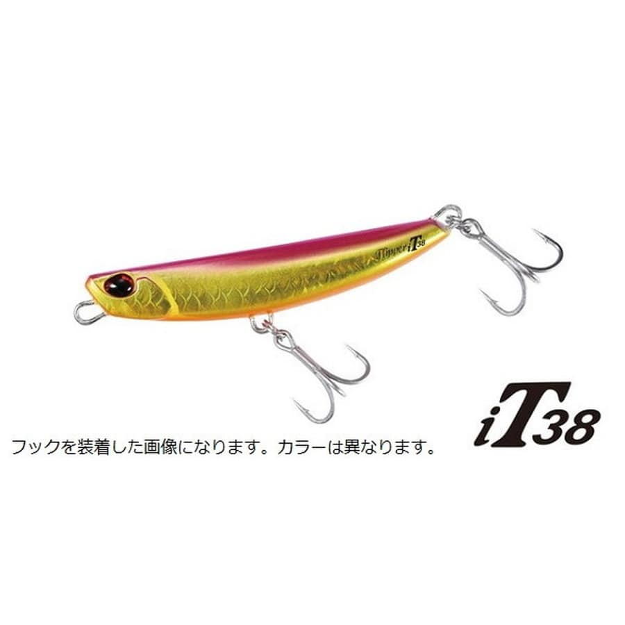 デュオ メタルジグ ビーチウォーカー フリッパーiT38 限定 ACC0763 堀田UVギラチャートギーゴG