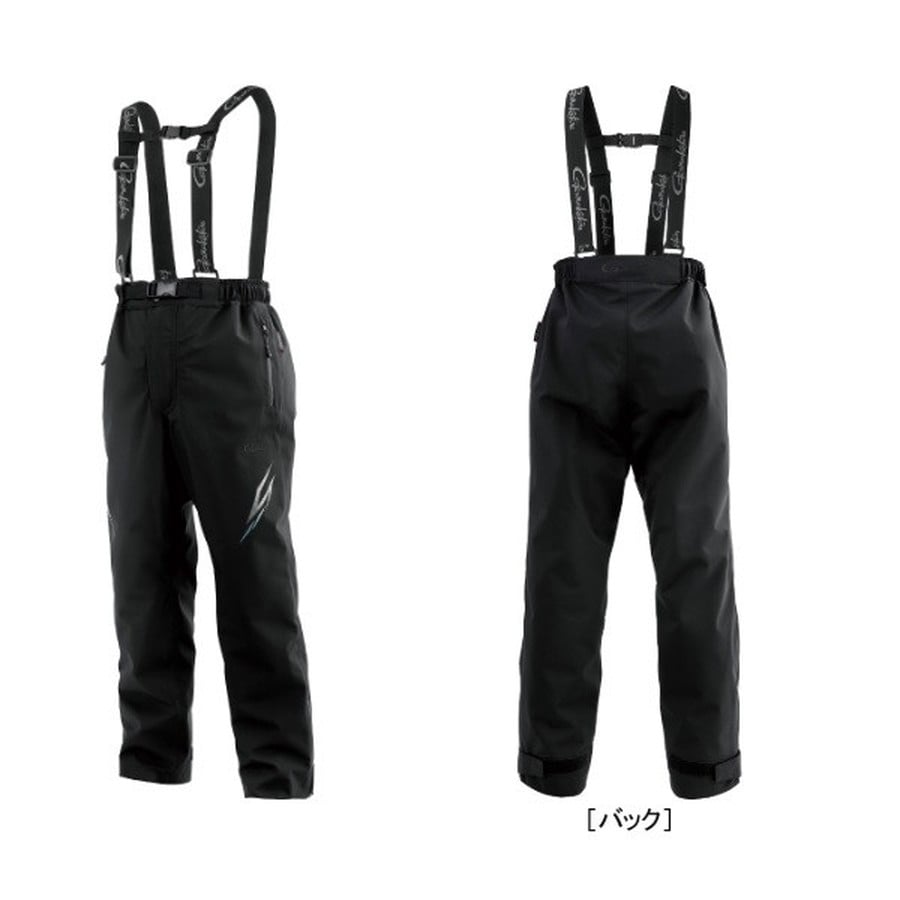 がまかつ レインウェア GM3785 アルテマシールドプロレインスーツ ブラック×ブラック L