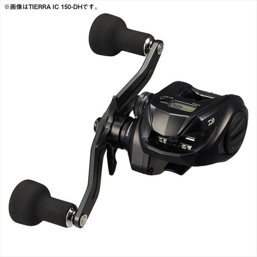 ダイワ ベイトリール 26ティエラ IC 150L-DH(左)