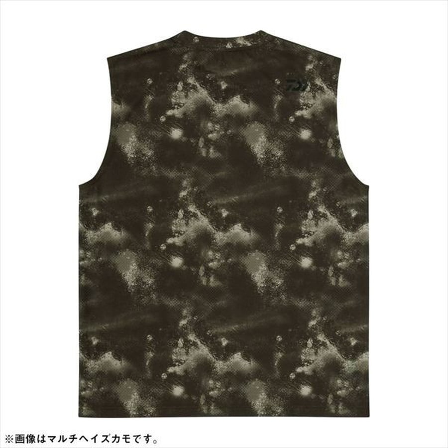 ダイワ ウェア DE-9626 スリーブレスシェードシャツ マルチヘイズカモ XL