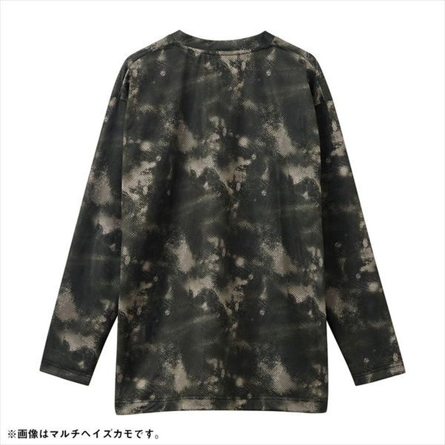 ダイワ ウェア DE-8626 ドライメッシュロングスリーブシャツ ボルドー M