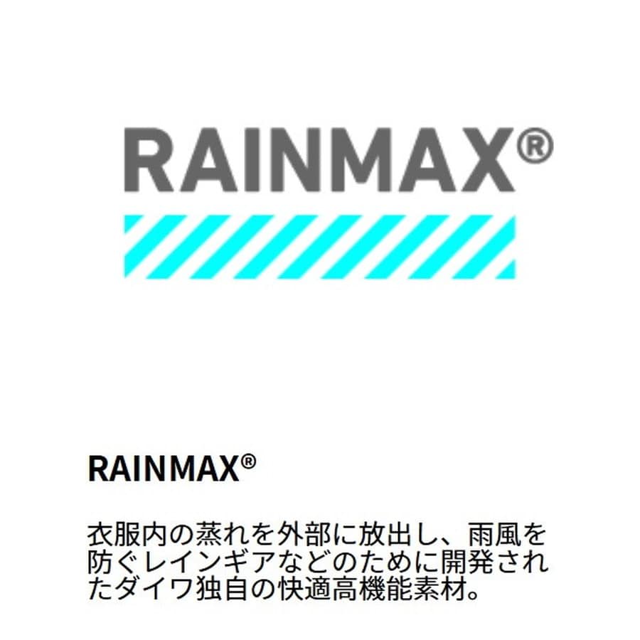 ダイワ レインウェア DR-3625J RAINMAX レインジャケット ブラックヘイズカモ M
