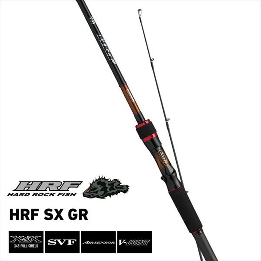 ダイワ ロックフィッシュロッド ハードロックフィッシュ(HRF) SX GR90MHS(スピニング 2ピース)