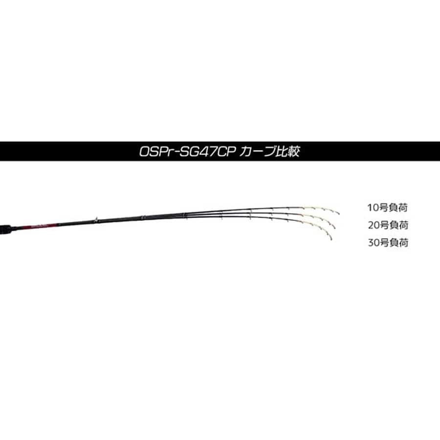 クレイジーオーシャン オフショアロッド オーシャンスピア リファイン OSPr-SG47CP (ベイト/2ピース)