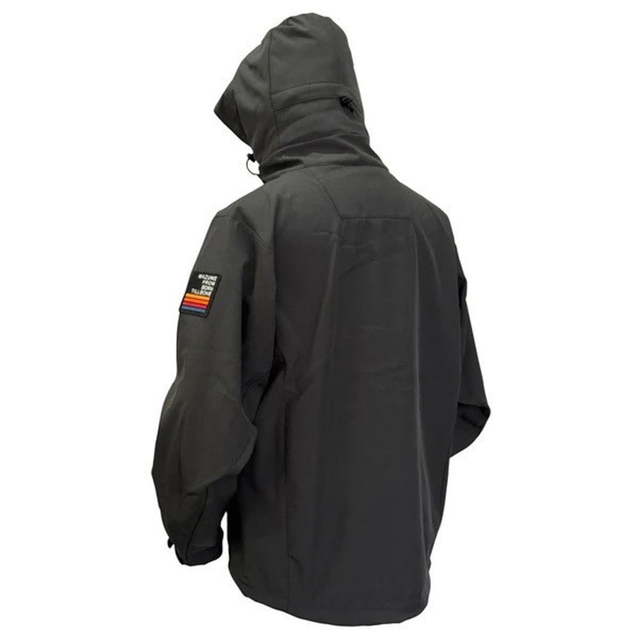 オレンジブルー 防寒服アウター MZFW-874 mazume ウインドカットジャケット インクブラック S