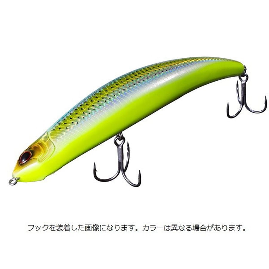 OSP シーバスルアー BentMinnow181F-SW HU54 江戸前ケイムラメッキ
