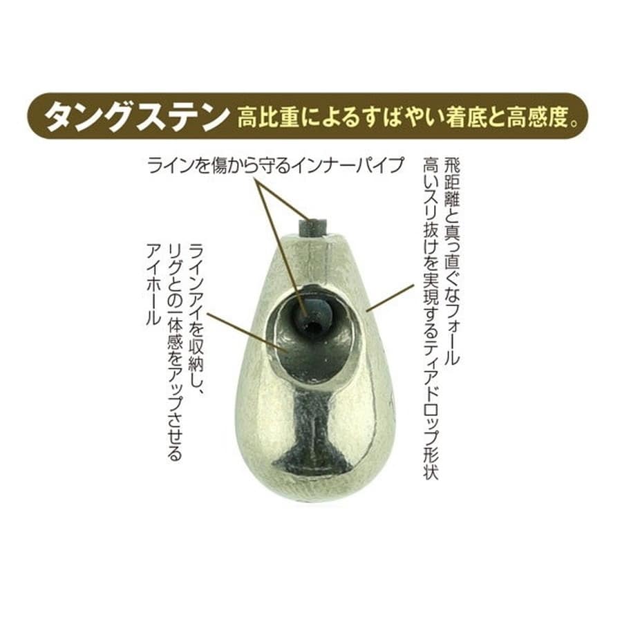 ジャングルジム シンカー J505 ビーンズTG 17.5g