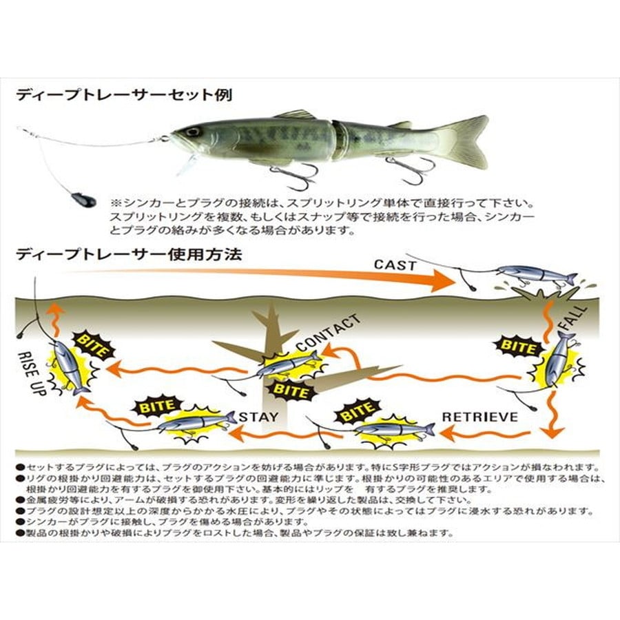 リューギ SDT123 ディープトレーサーTG (1.5) 42g