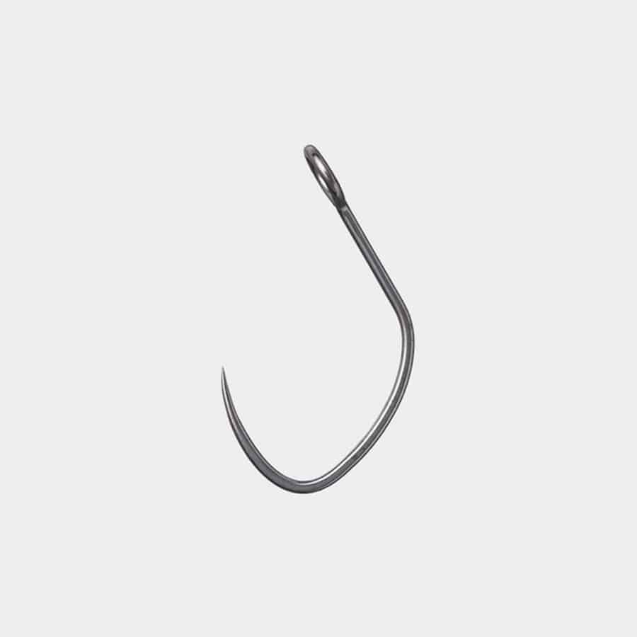 ヴァンフック シングルフック CW-33F クランクダブルエキスパート #6 フッソブラック