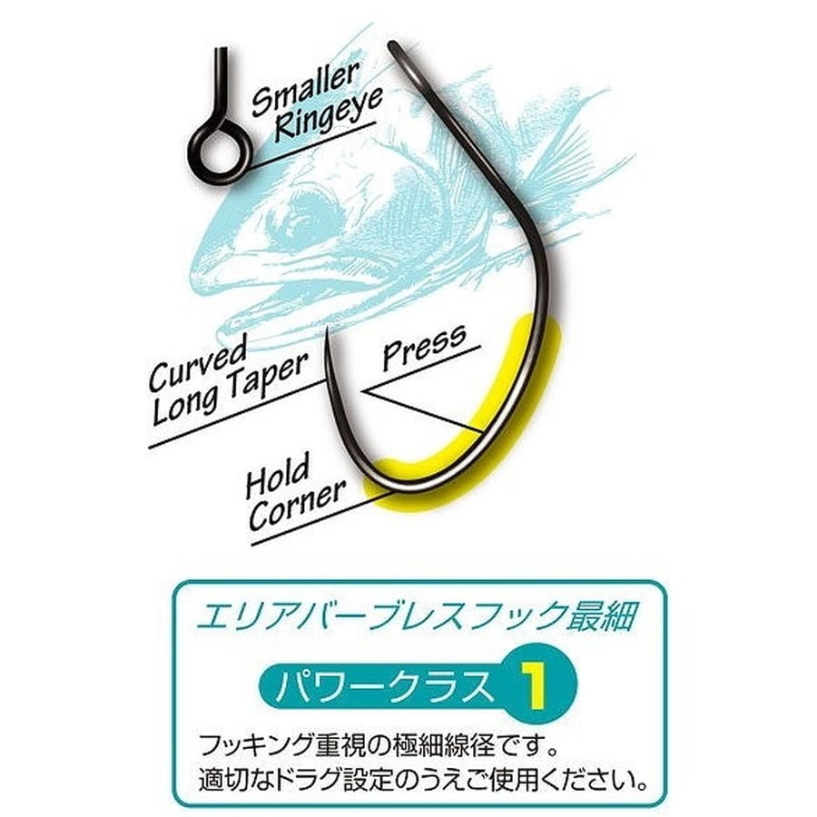 オーナー・カルティバ シングルフック SBL14 シングル #6