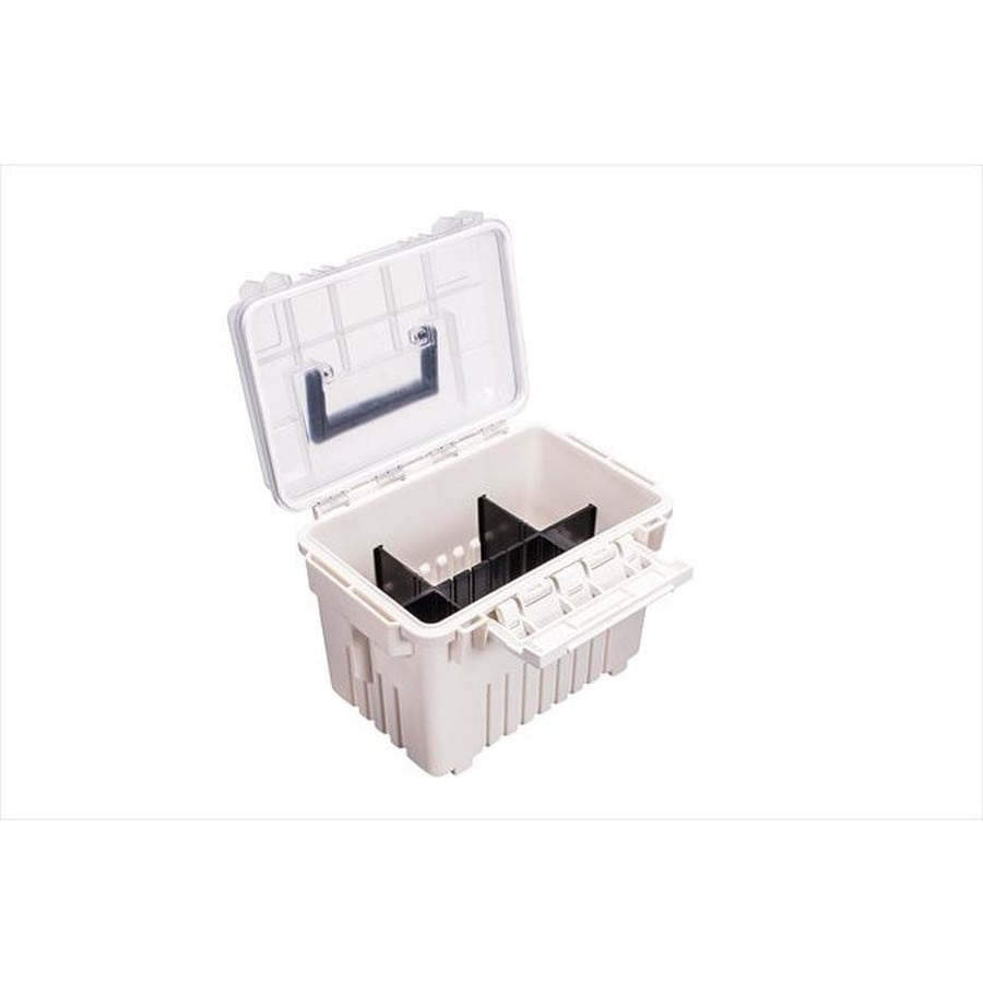 明邦化学工業 防水ストッカー BM-185 クリア/オフホワイト: 釣具