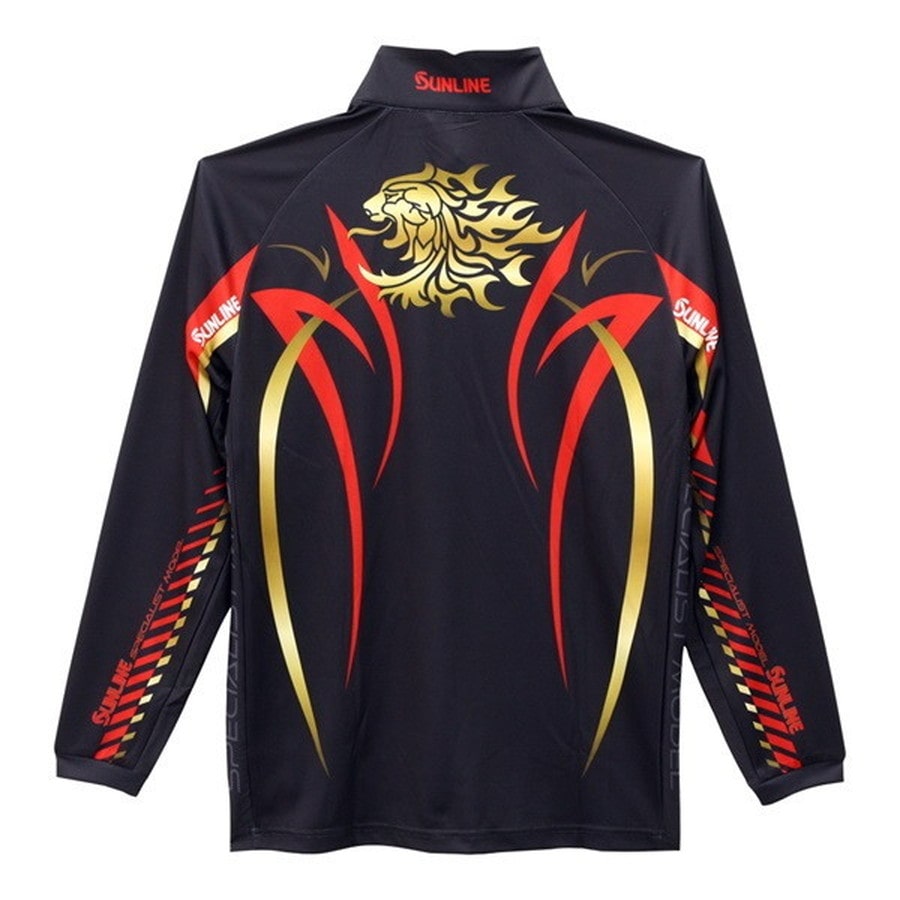 サンライン ウェア プロドライシャツ(長袖) SUW-04501CW ブラック L