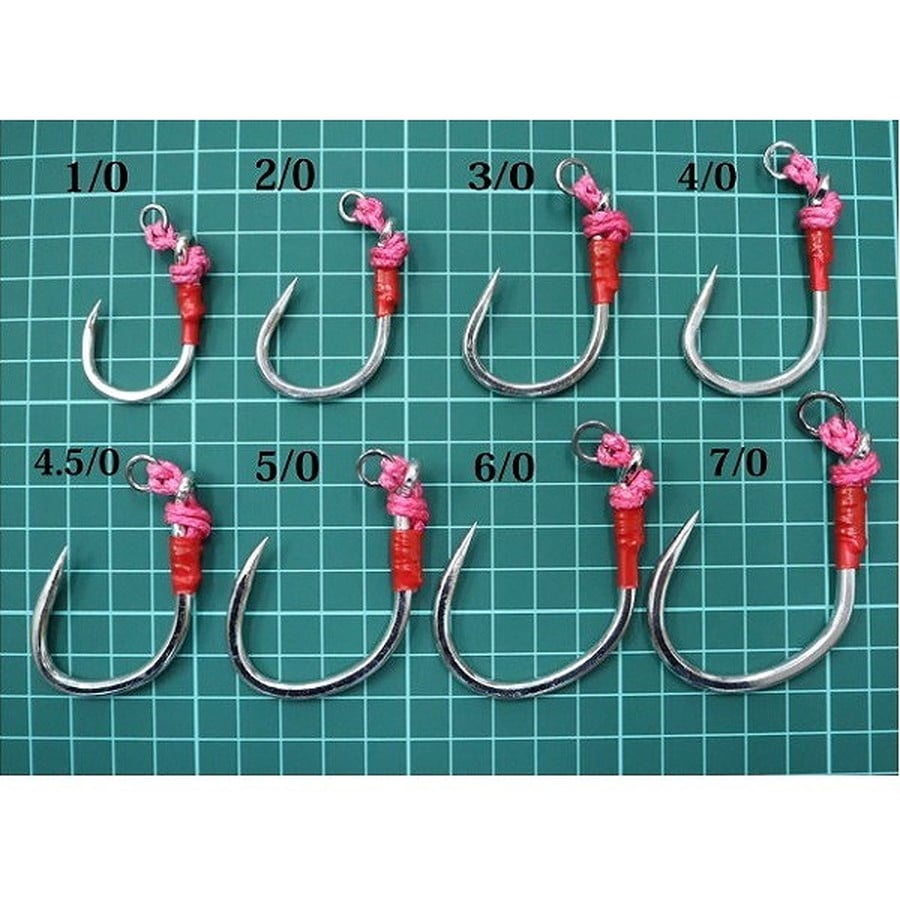 ヤマイ シングルフック クラフターズフック バーブレス 6/0