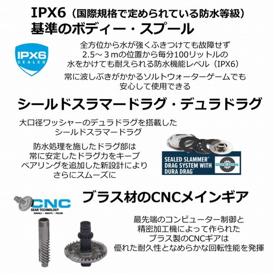 PEN ペン スピニングリール スラマー IV 8500 DX