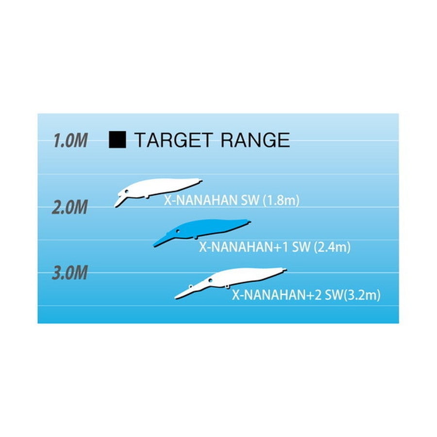 メガバス シーバスルアー X-ナナハン+1 SW どチャート