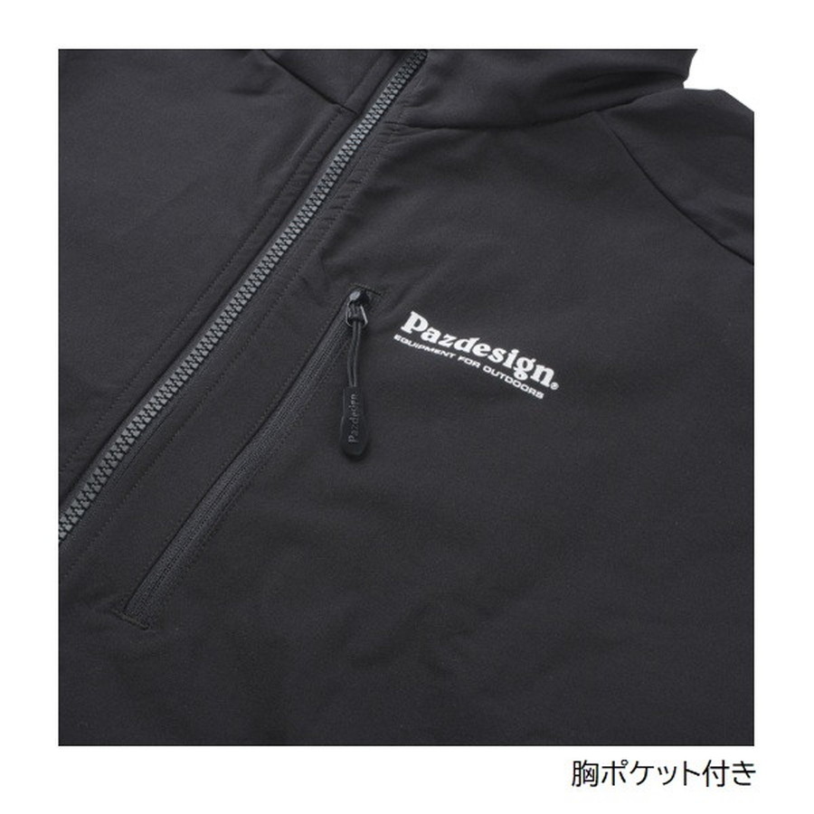 パズデザイン ウェア PJK-030 2×2バリアブルジャケット ブラック XL